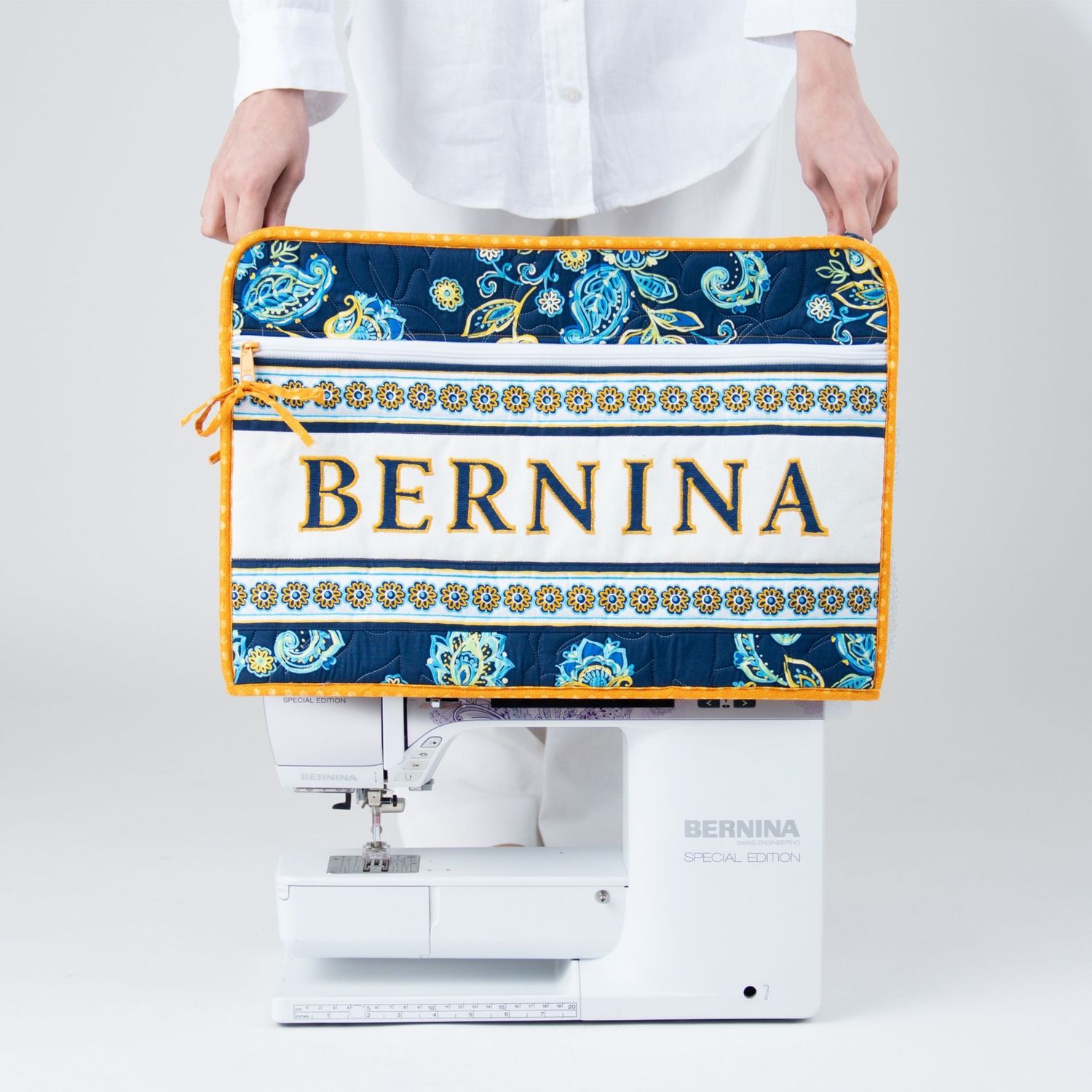 Machine Cover/ Bright Flowers