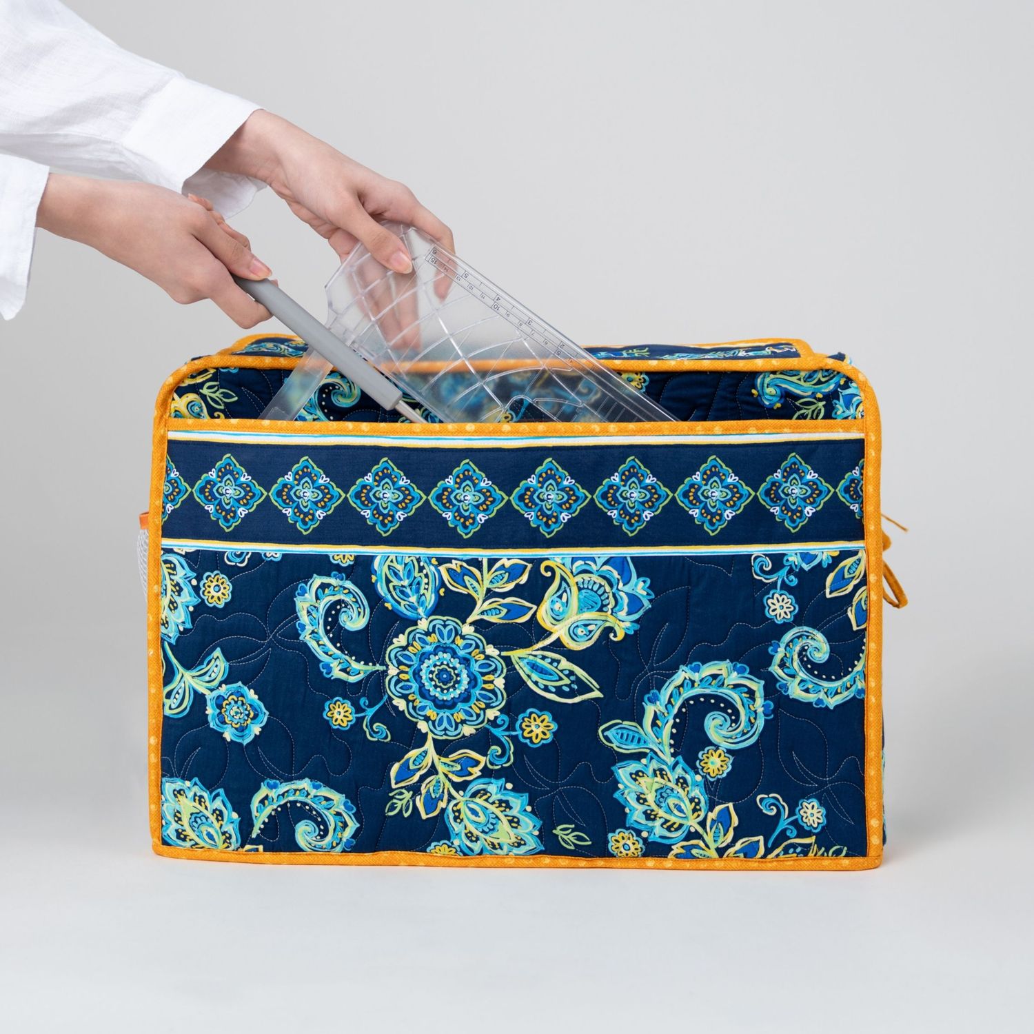 Machine Cover/ Bright Flowers