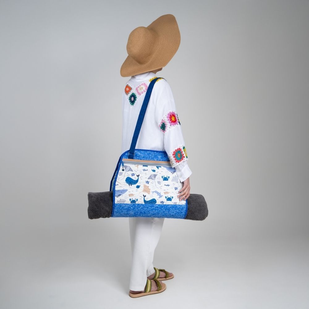 On a Roll Beach Bag/ Sea Creatures