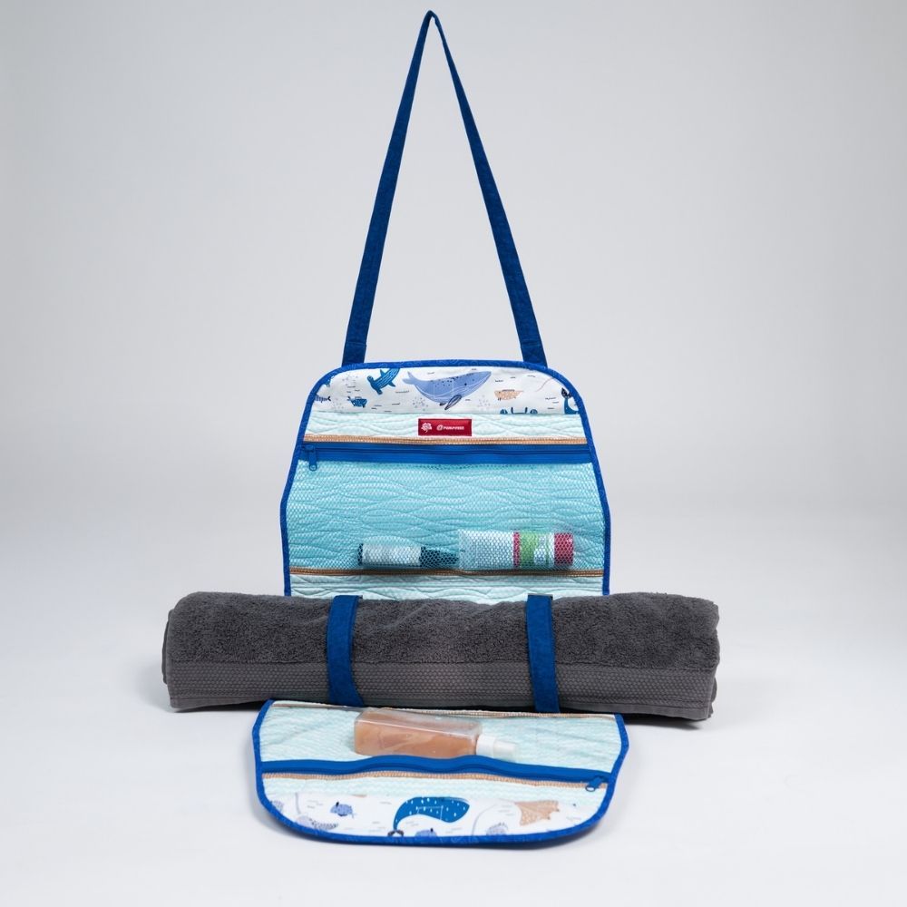 On a Roll Beach Bag/ Sea Creatures