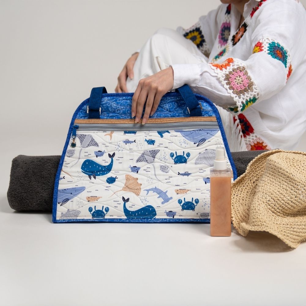 On a Roll Beach Bag/ Sea Creatures