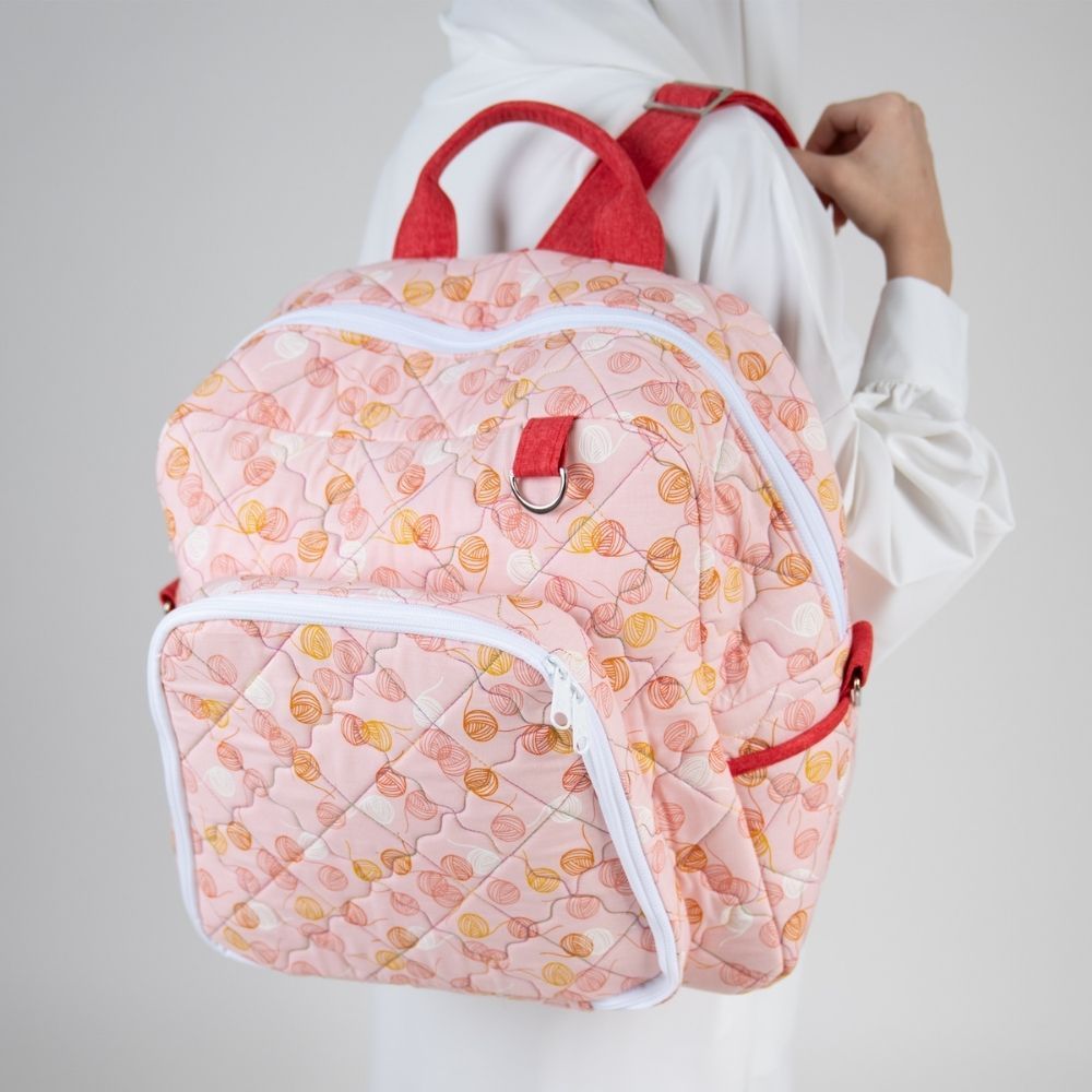 Crochet Backpack/ Playful Yarn