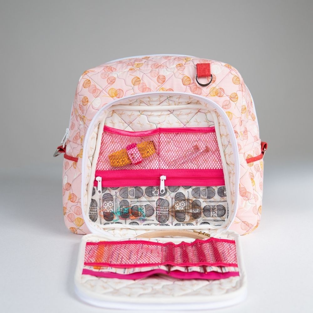 Crochet Backpack/ Playful Yarn
