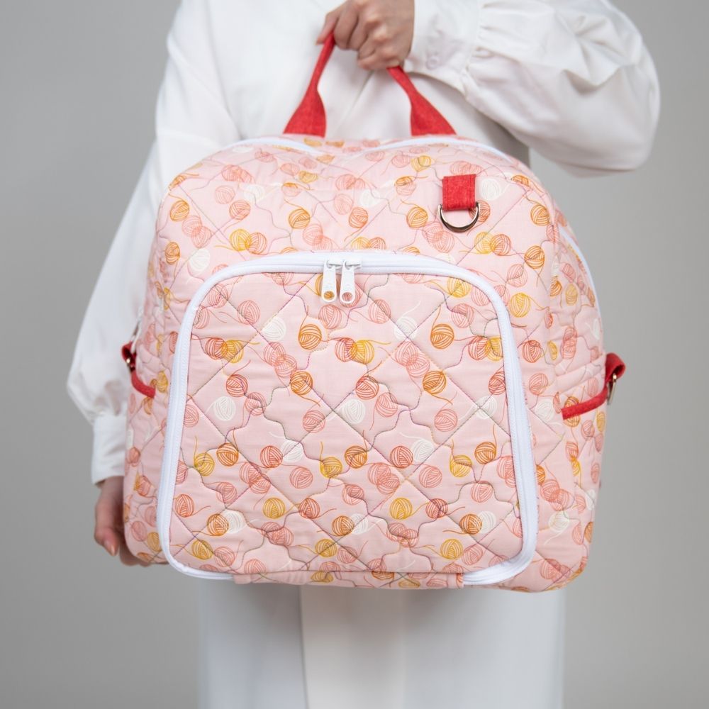 Crochet Backpack/ Playful Yarn
