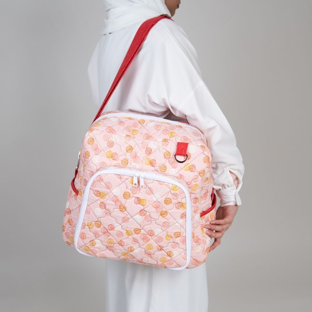 Crochet Backpack/ Playful Yarn