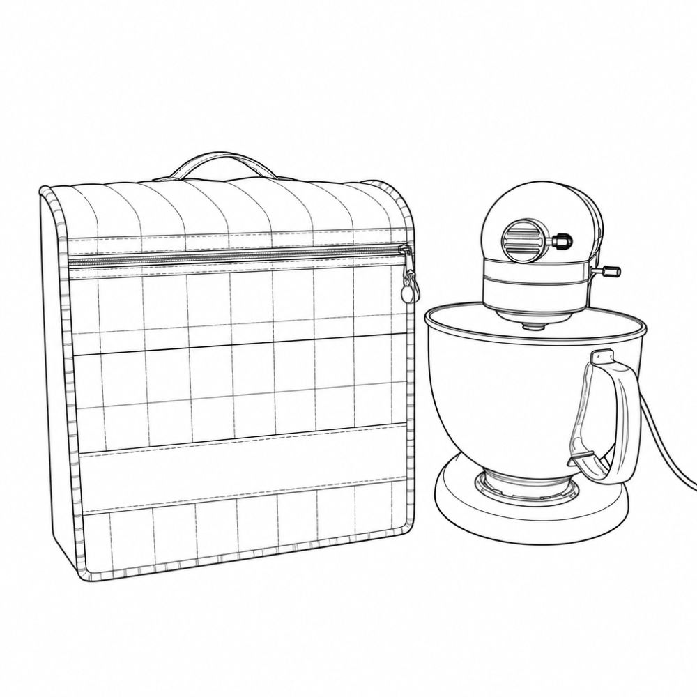 Custom Kitchen Mixer Cover