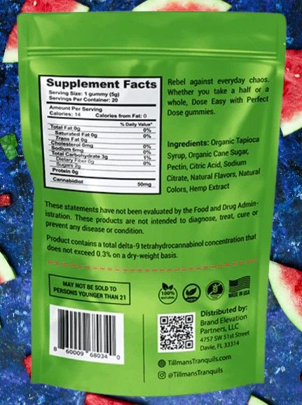 CBD Anytime Gummies (Watermelon)