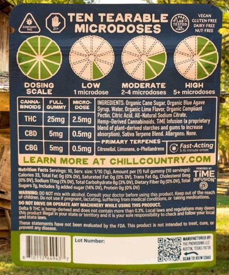 25 mg Gummies (Sativa)