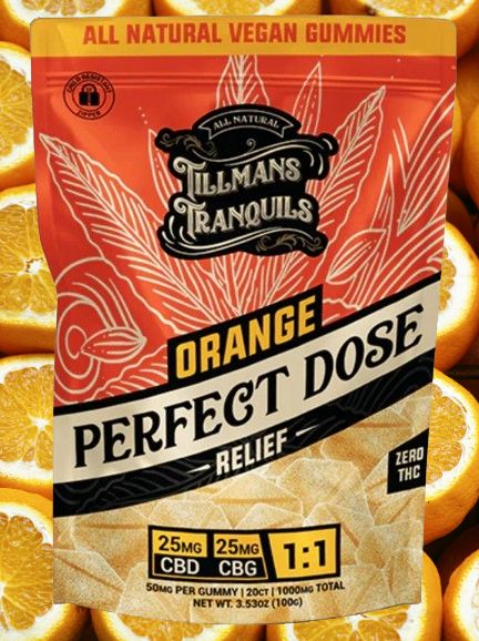 CBD Relief Gummies (Orange)