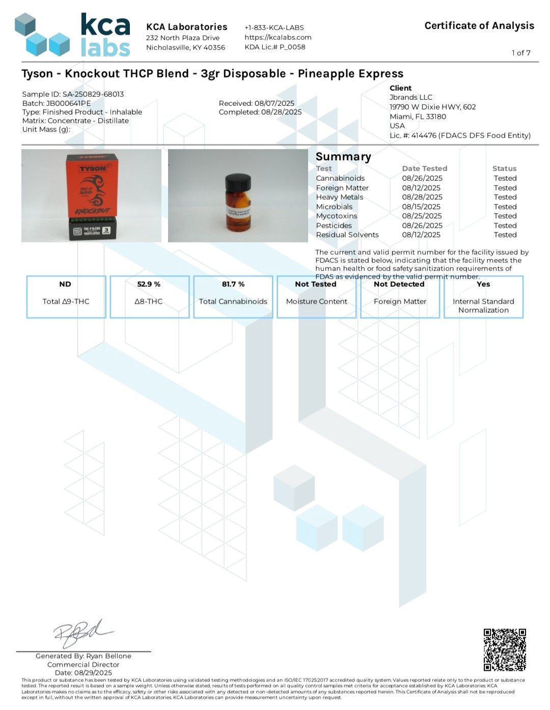 Knockout 2.0 Pineapple Express (Sativa)