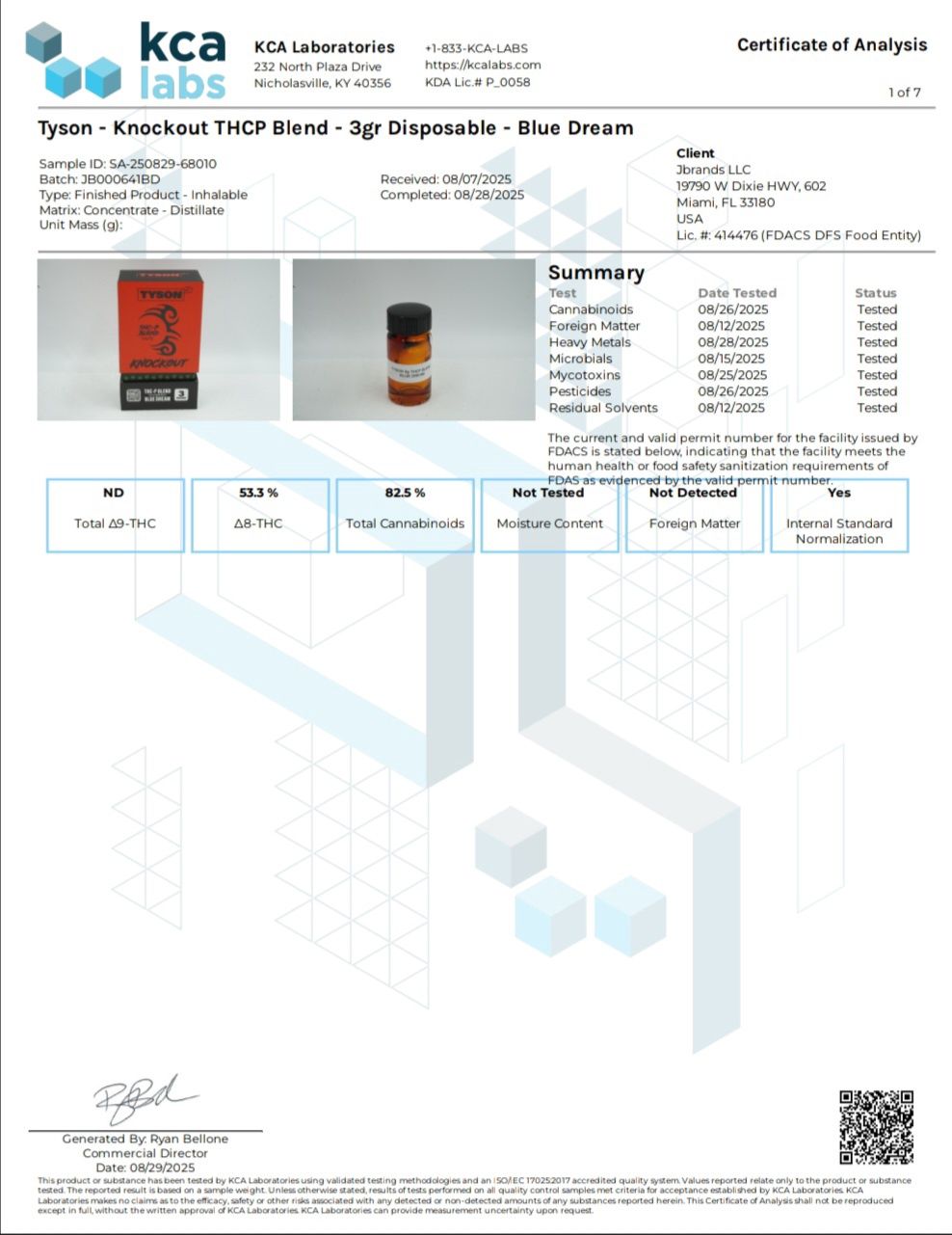 Knockout 2.0  Blue Dream (Hybrid)