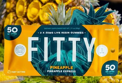 Fitty - Pineapple Express, Pineapple Gummies 50mg
