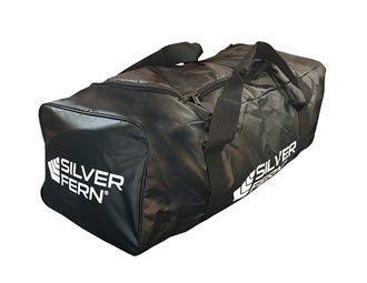 SILVER FERN PVC GEAR BAG - LARGE, COLOUR: BLACK
