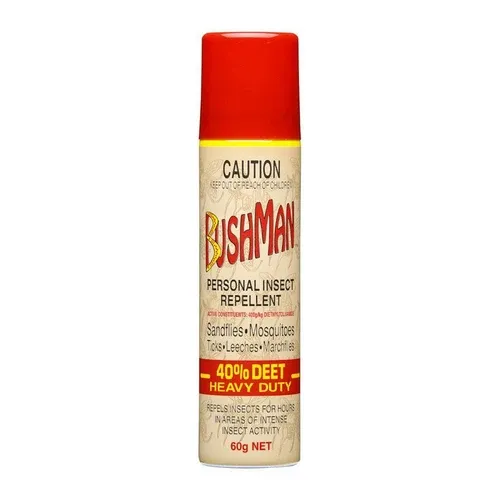 BUSHMAN HEAVY DUTY 40% DEET INSECT REPELLENT, WEIGHT: 60G