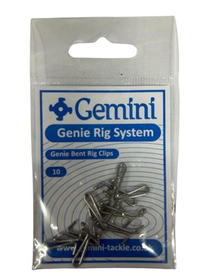 GEMINI GENIE BENT RIG CLIPS  10PK