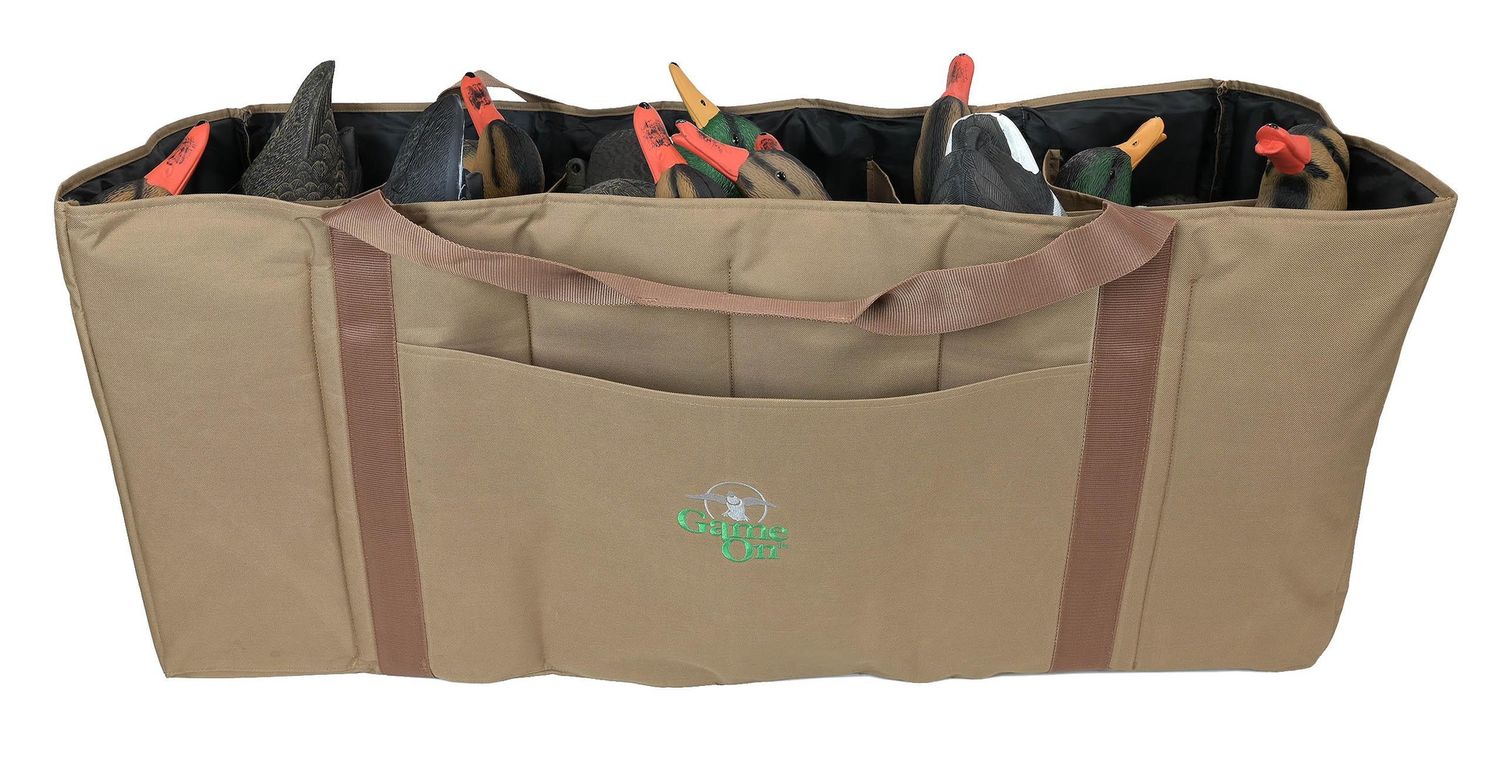 GAME ON DECOY BAG MALLARD 12 SLOT KHAKI