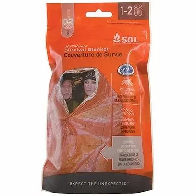 SOL EMERGENCY SURVIVAL BLANKET XL ORANGE