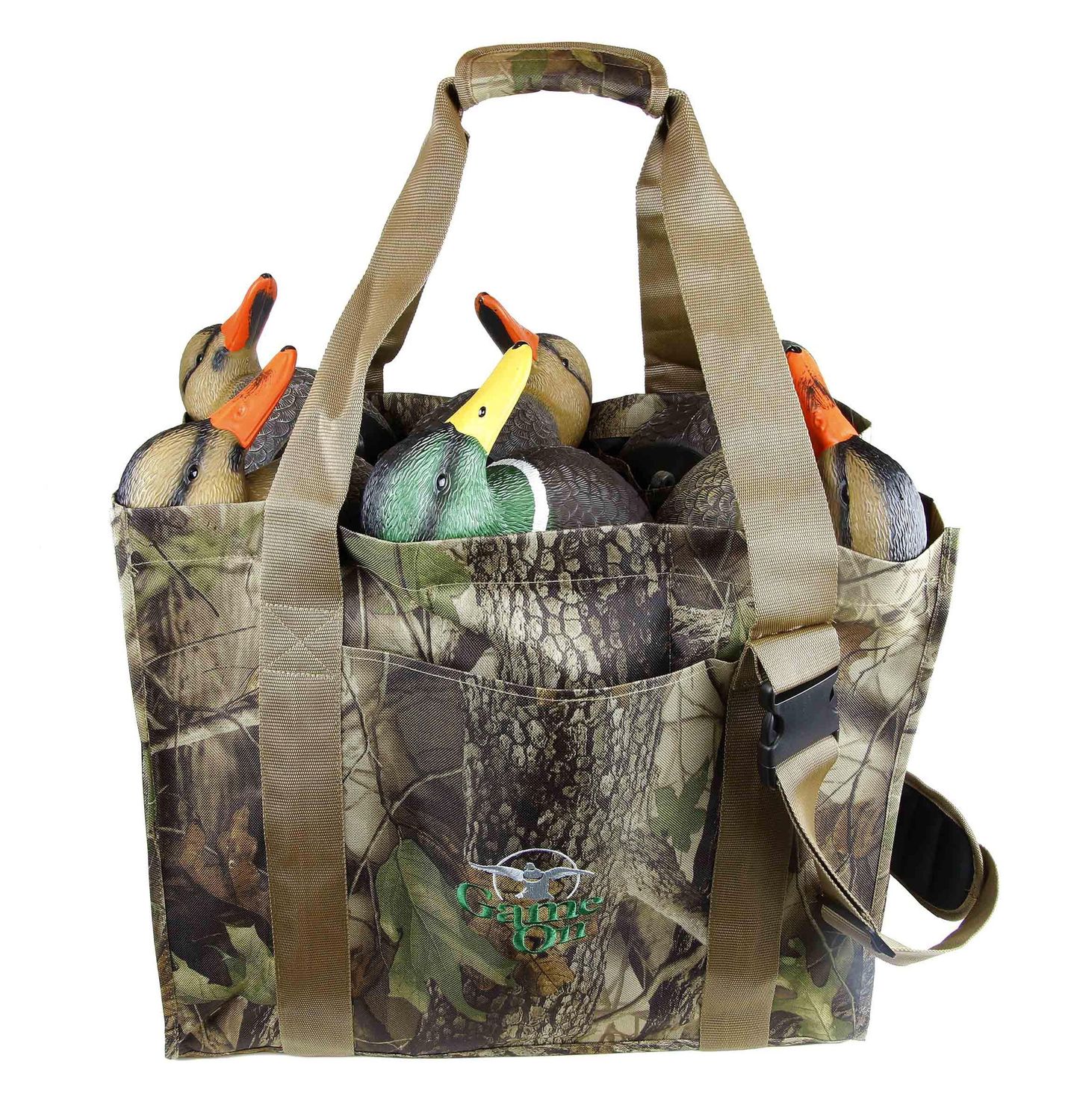GAME ON DECOY BAG MALLARD 6 SLOT CAMO