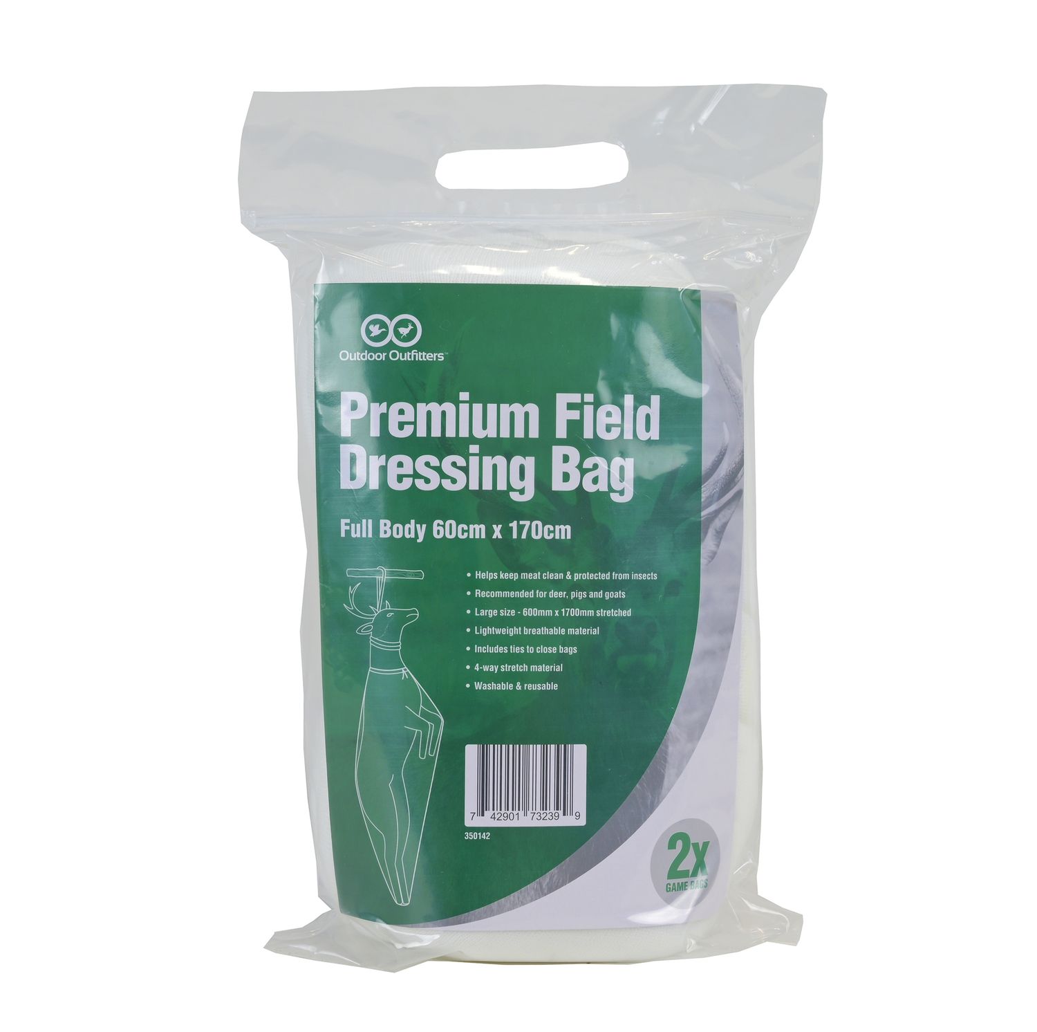 OUTDOOR OUTFITTERS PREMIUM FULL BODY GAME BAGS 2 PACK