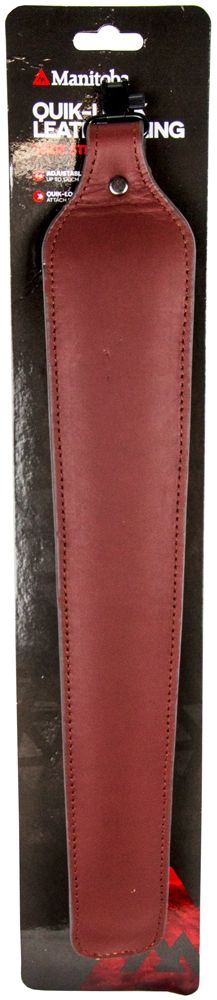 MANITOBA QUIK LOCK LEATHER RIFLE SLING