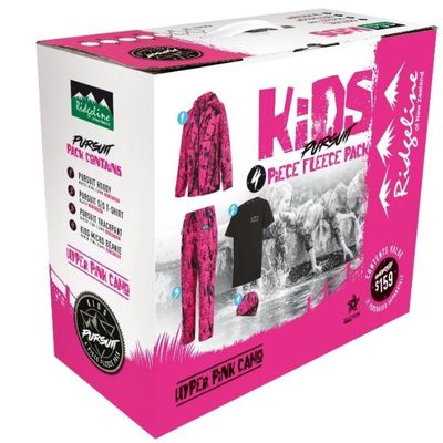 RIDGELINE KIDS PURSUIT II PACK HYPER PINK CAMO
