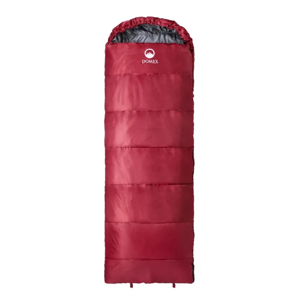 DOMEX BUSHMATE SLEEPING BAG, COLOUR: BURGUNDY, SIZE: STD