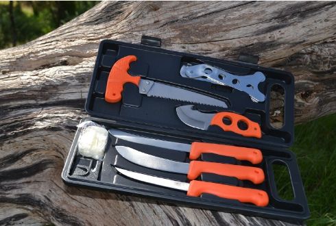 BUFFALO RIVER 7 PIECE KNIFE SLAUGHTER SET