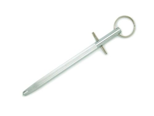 KNIFEKUT 6" RABBITERS SHARPENING STEEL W/BAR