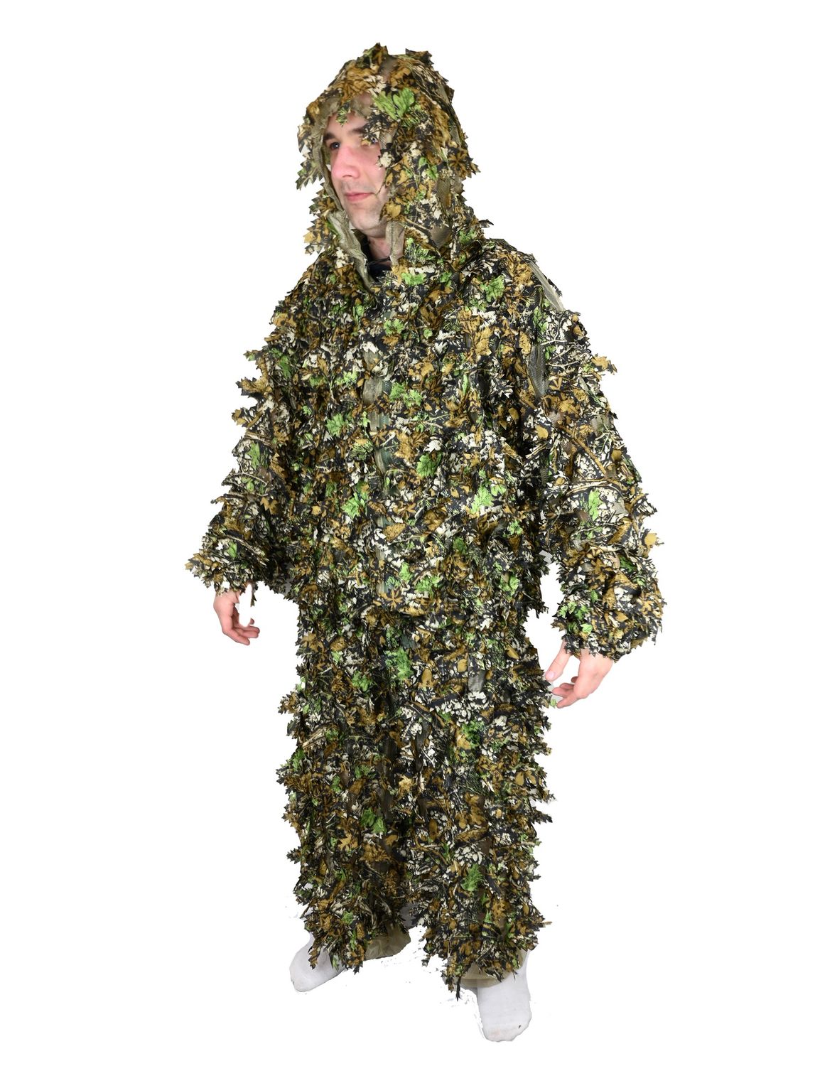 OO GHILLIE SUIT LEAF 3D WOODLAND