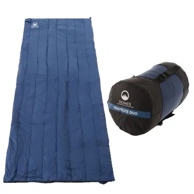 DOMEX TRAVELITE DUO SLEEPING BAG MARINE BLUE
