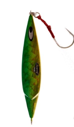 BERKLEY SKID SLOW PITCH JIG, COLOUR: GREEN GOLD, SIZE: 60G