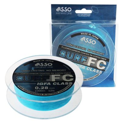 ASSO SURF FLUOROCARBON 1000M SPOOL