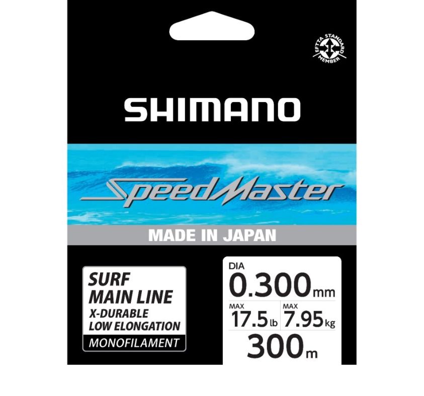 SHIMANO SPEEDMASTER SURF MONO 300M CLEAR