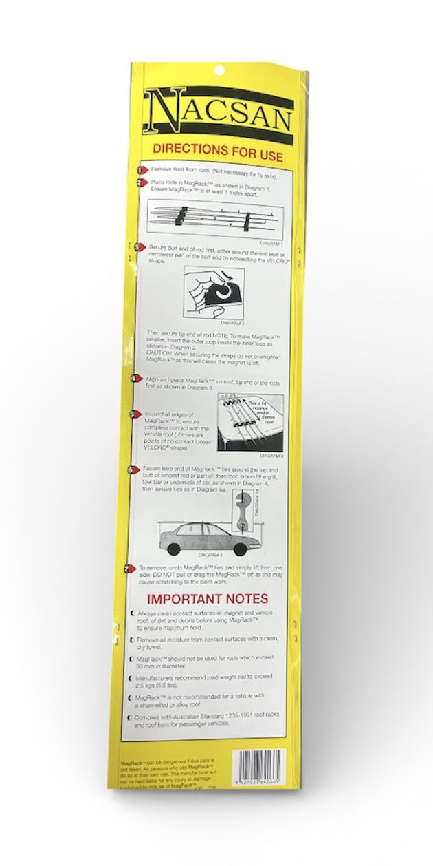 NACSAN MAGNETIC ROD RACK