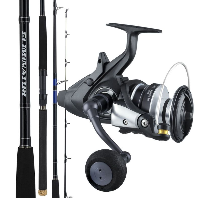 DAIWA 22 FREE SWIMMER 10000 + ELIMINATOR 962 ROCK COMBO