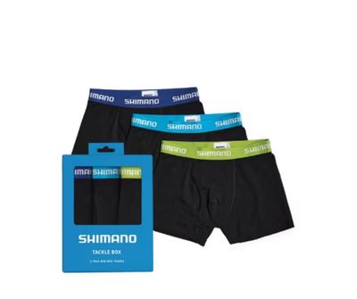 SHIMANO MENS 3-PACK TRUNK TACKLE BOX
