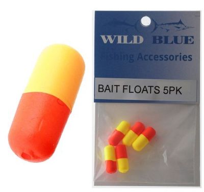 WILD BLUE BAIT FLOATS 5PK