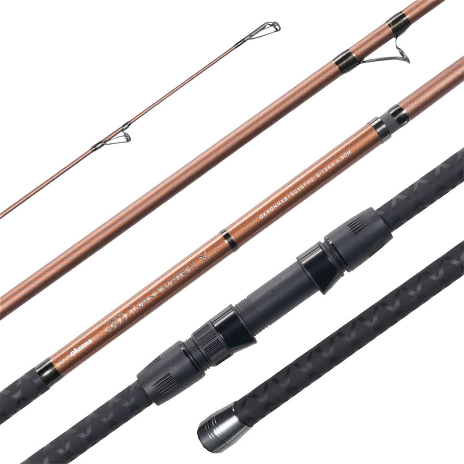 OKUMA NANOMATRIX X 1503 MAD DOG 8-12KG 3-8OZ 80-225GM SURF ROD