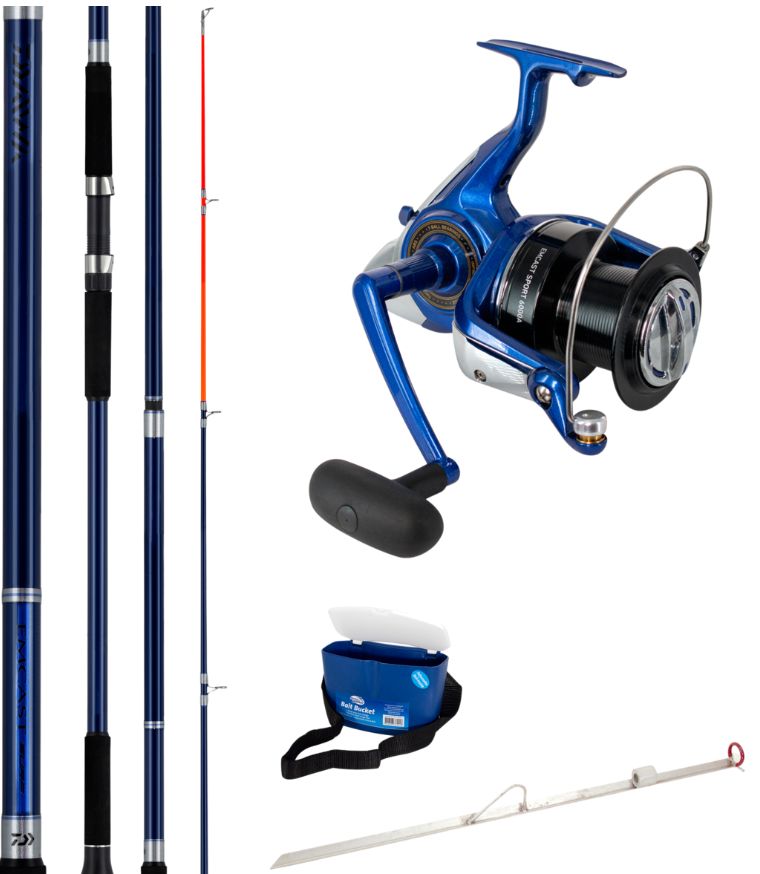 DAIWA EMCAST 14'0" + 6000LC SURF BUNDLE