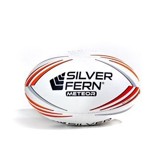 SILVER FERN METEOR RUGBY MATCH BALL (SZ 5)