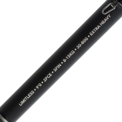 SHIMANO LIMITLESS 9'0" 8-15KG 30-80G 2PCE EXTRA HEAVY SPIN ROD