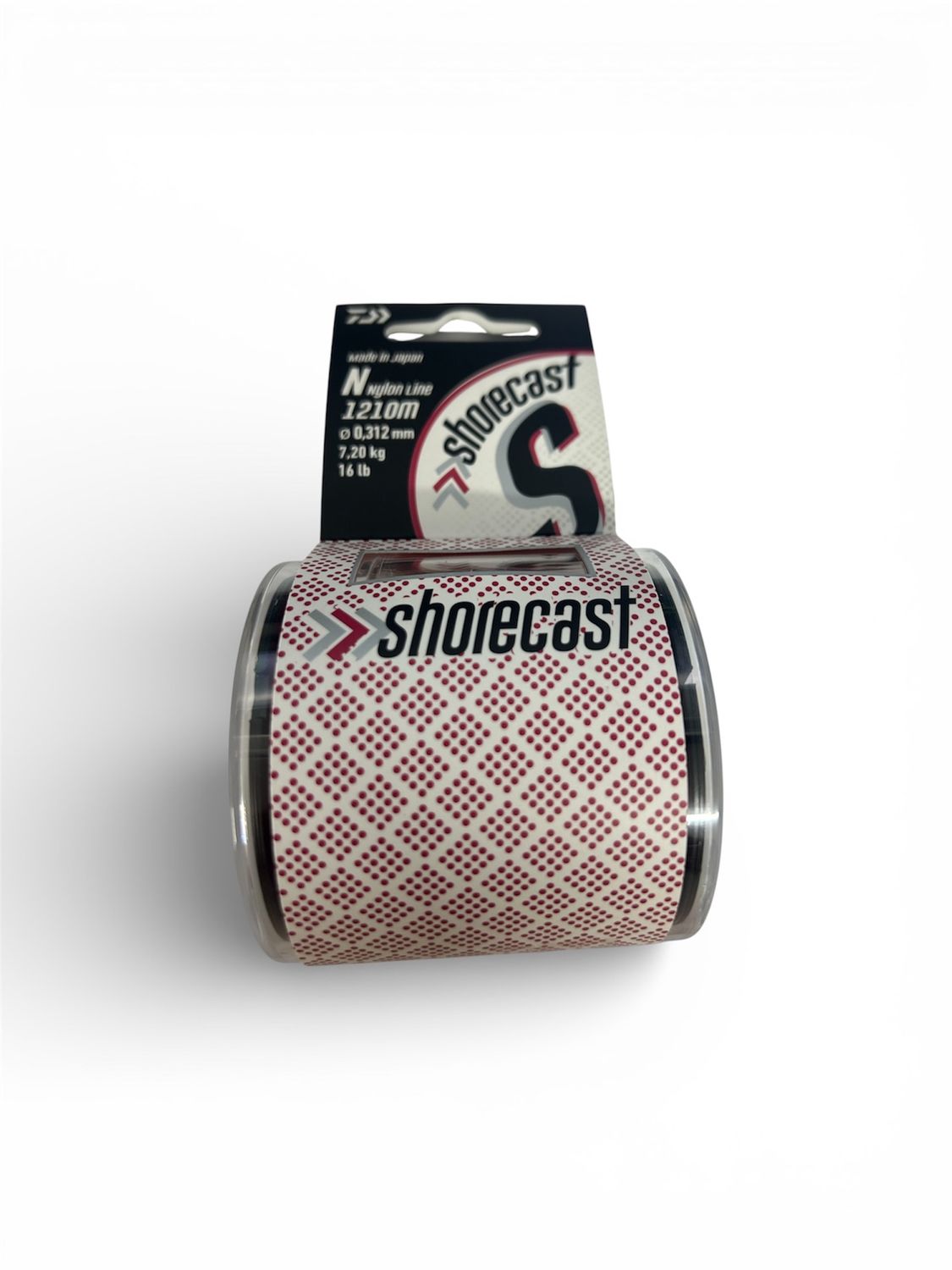 DAIWA SHORECAST MONO 1/4LB RED