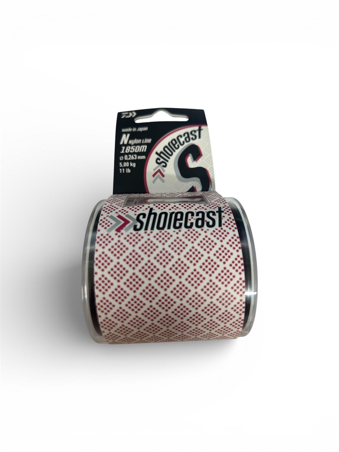 DAIWA SHORECAST MONO 1/4LB RED