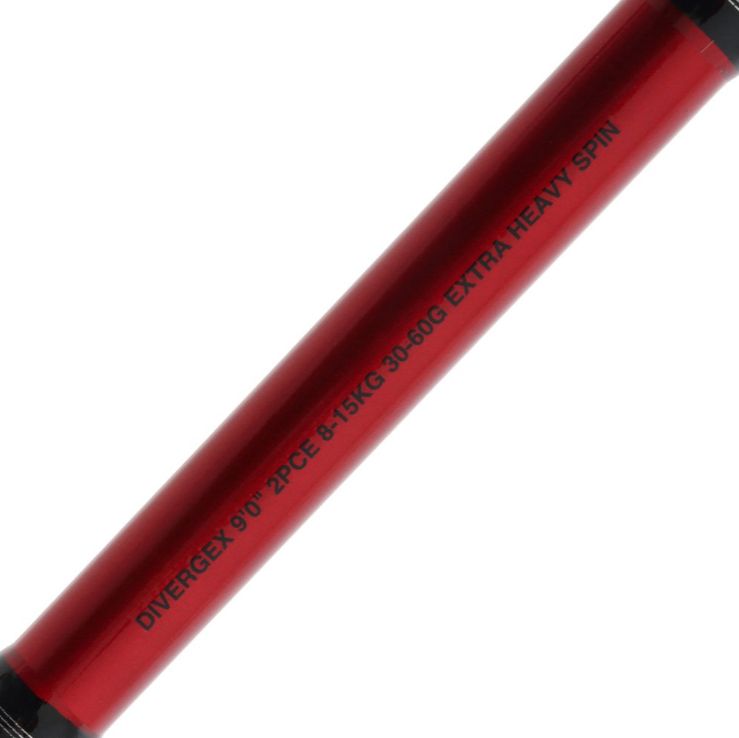 SHIMANO DIVERGEX 9'0" 8-15KG 2PCE EXTRA HEAVY SPIN ROD