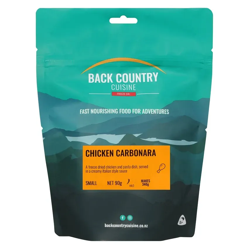 BACK COUNTRY CUISINE CHICKEN CARBONARA, SIZE: SMALL SERVE