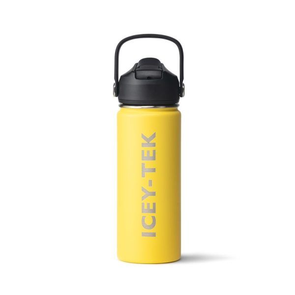 ICEY TEK 530ML DRINK BOTTLE - STRAW LID