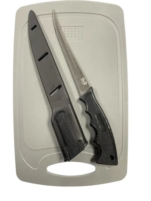 SEA HARVESTER 28 CM KNIFE &amp; BOARD COMBO