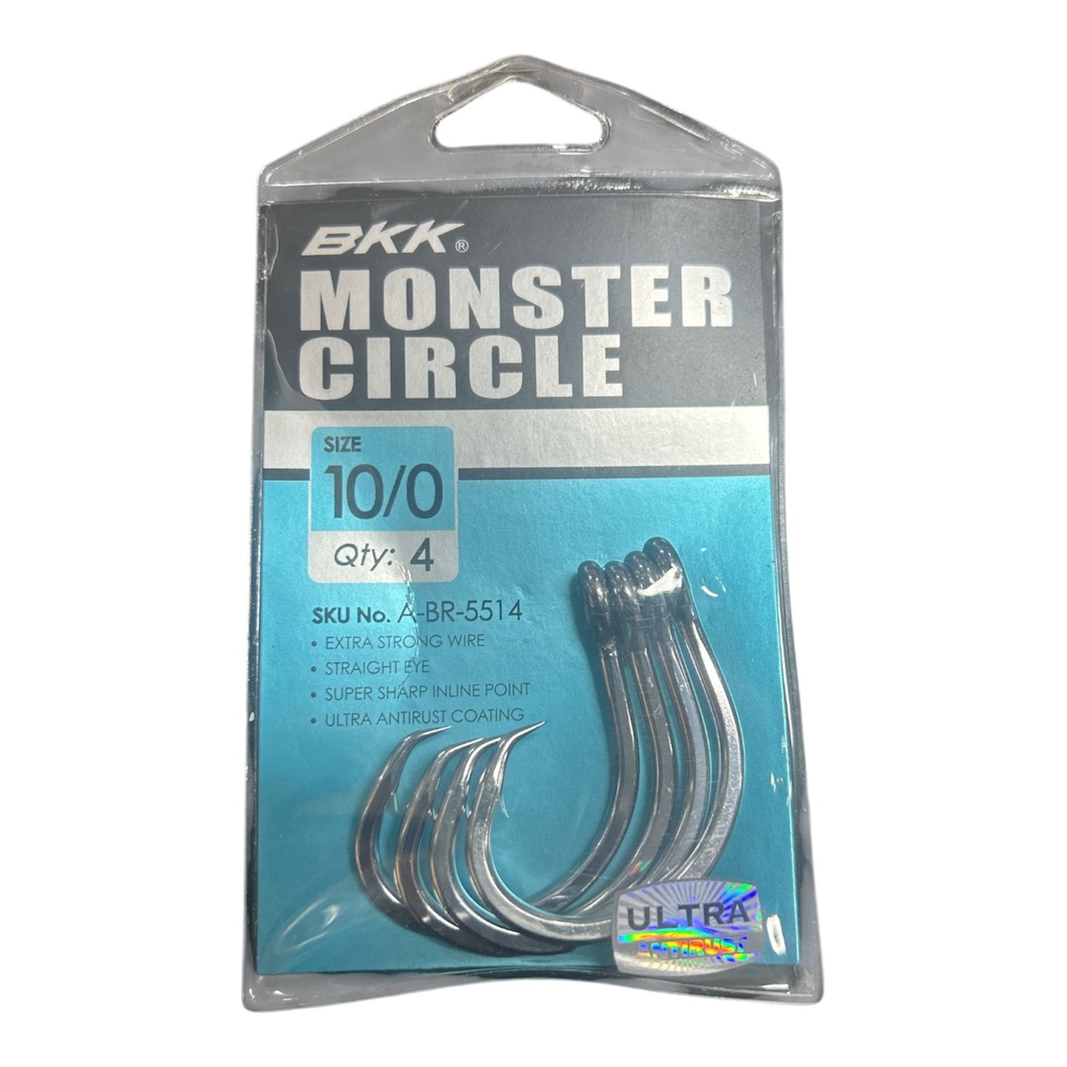 BKK MONSTER CIRCLE HOOK, SIZE: 10/0