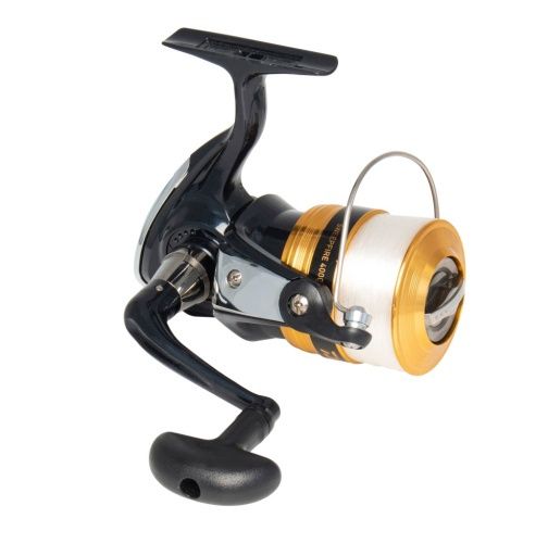 DAIWA SWEEPFIRE 2BB SPIN REEL W/LINE, SIZE: 2500