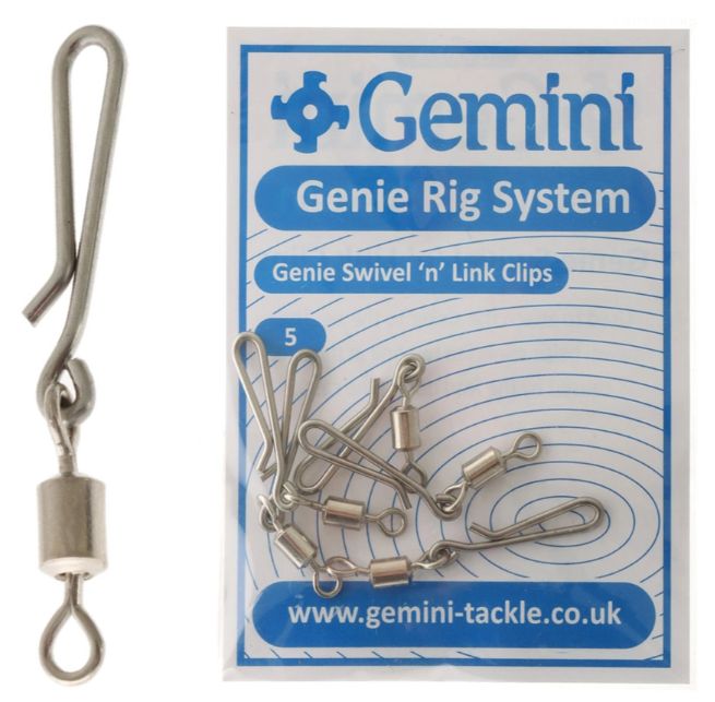 GEMINI GENIE SWIVEL N LINK CLIPS 5PK